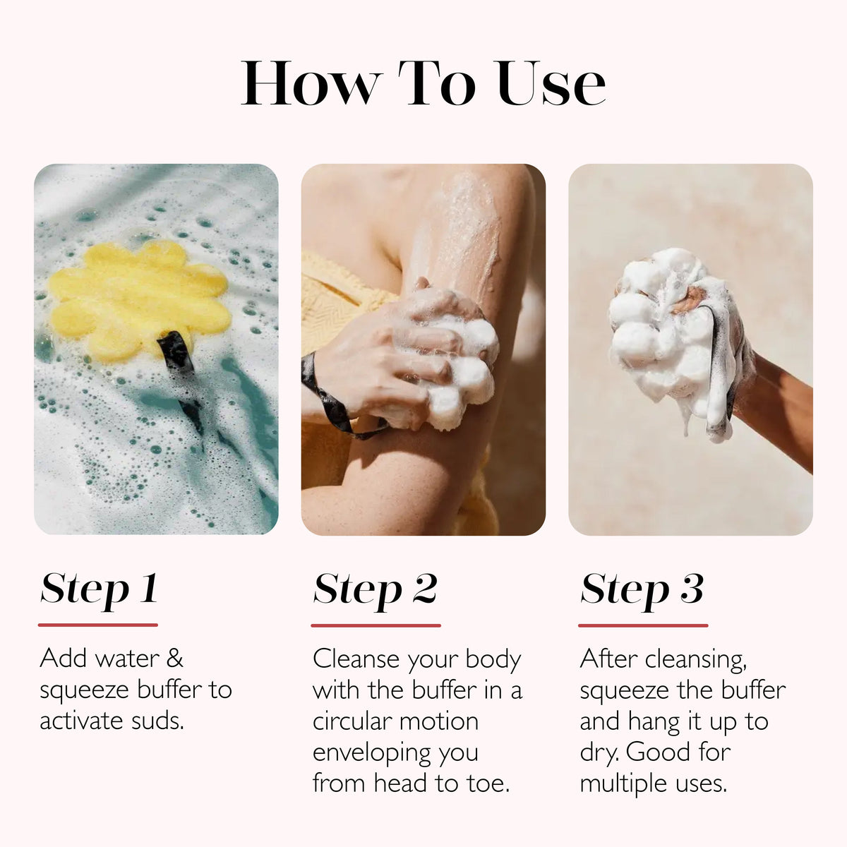 Floral Boxed Flower Set Bath Sponge