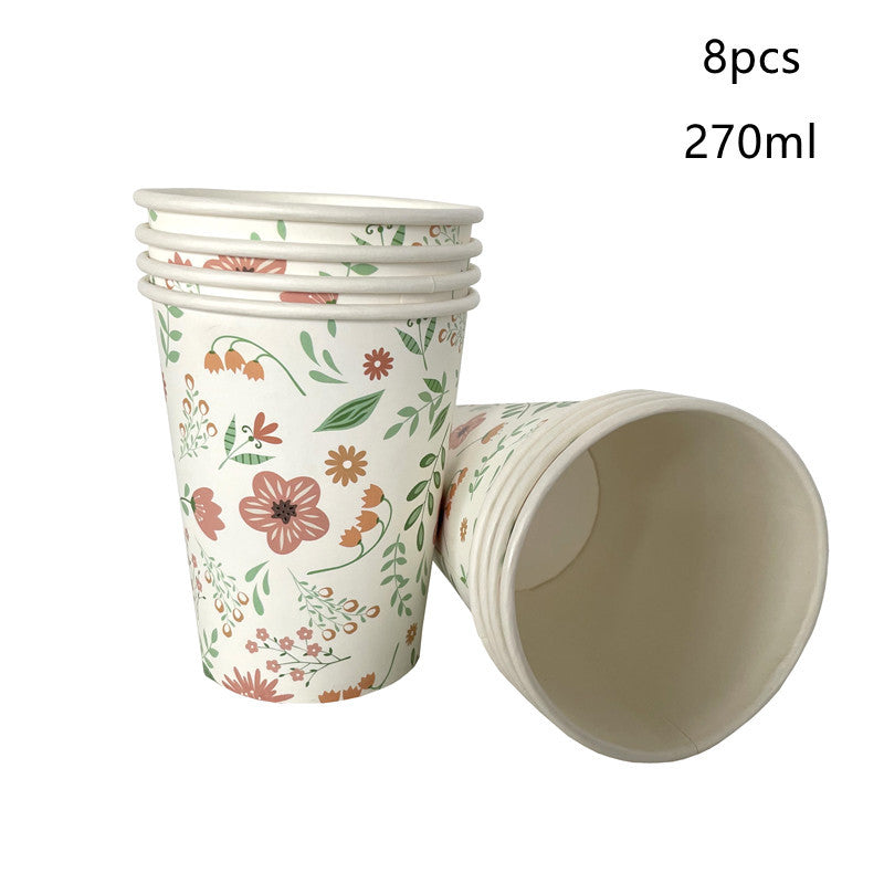 Easter Rabbit Paper Tableware Set
