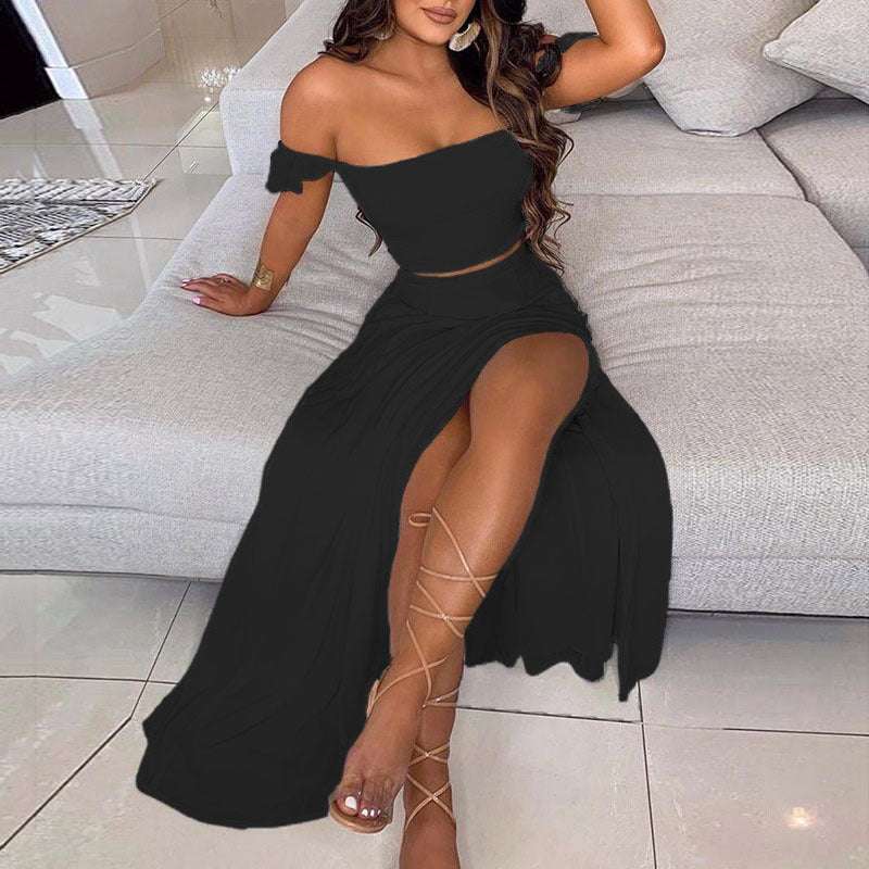 Summer Slim Bohemian Style Two Piece Dress