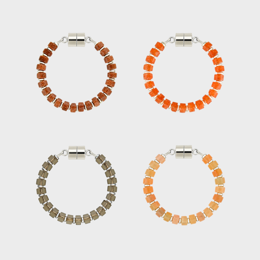 Autumn Ember Wine Charms Set