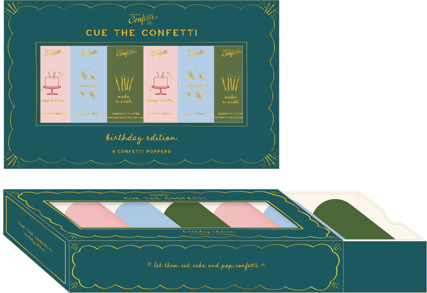Cue the Confetti: Birthday Edition - Confetti Poppers