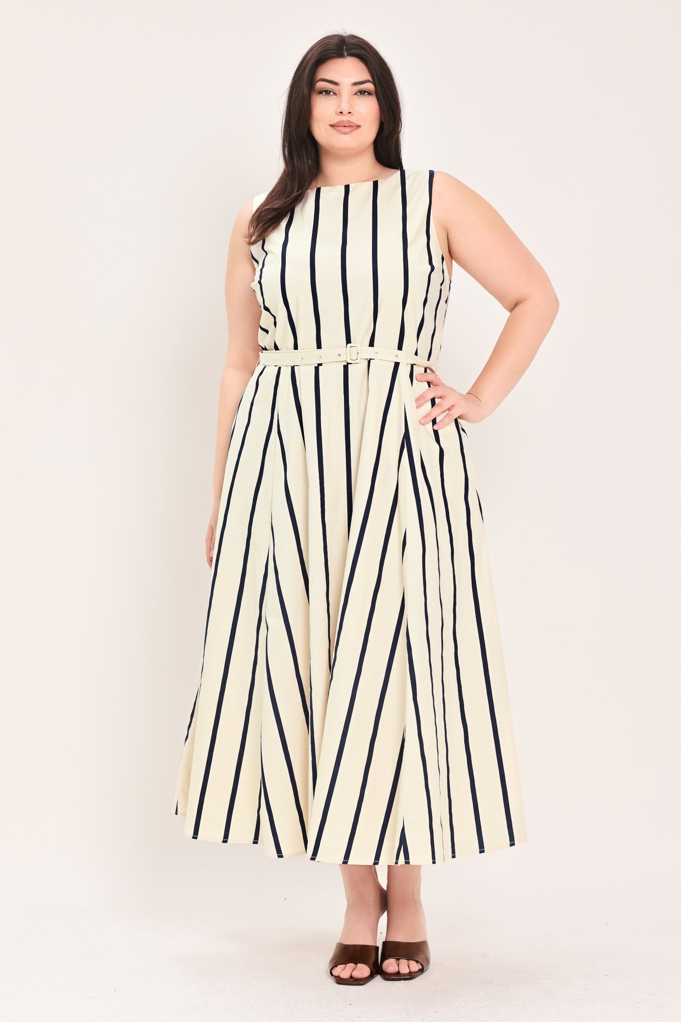 Sail Away Woven Midi Dress