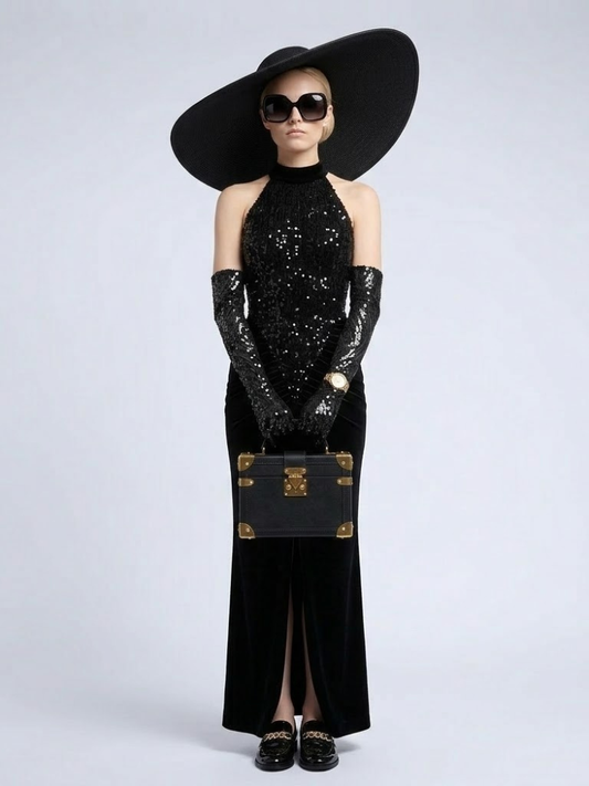 Madison Black Gown