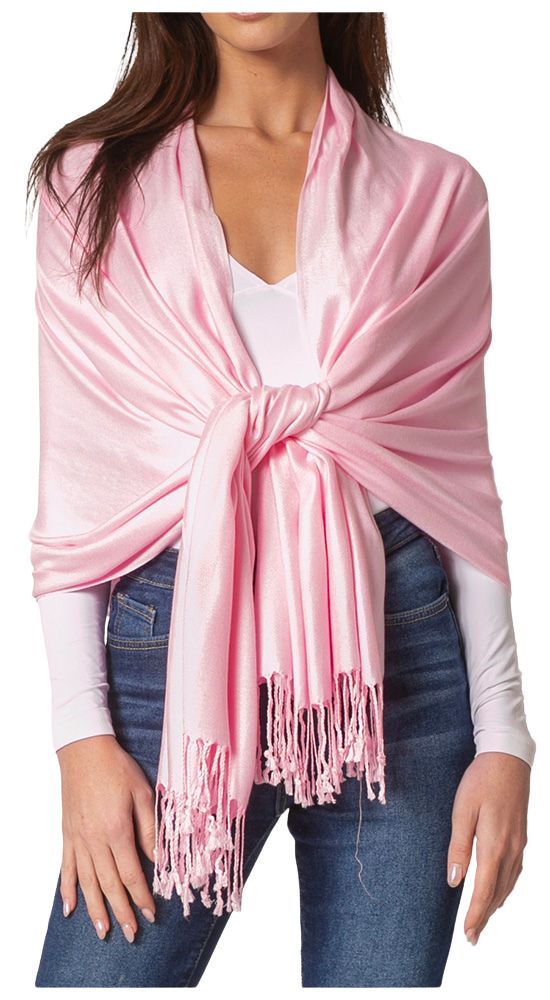 Sakkas Bamboo Rayon Pashmina Shawl Wrap — 78" × 28" Oversized Stole