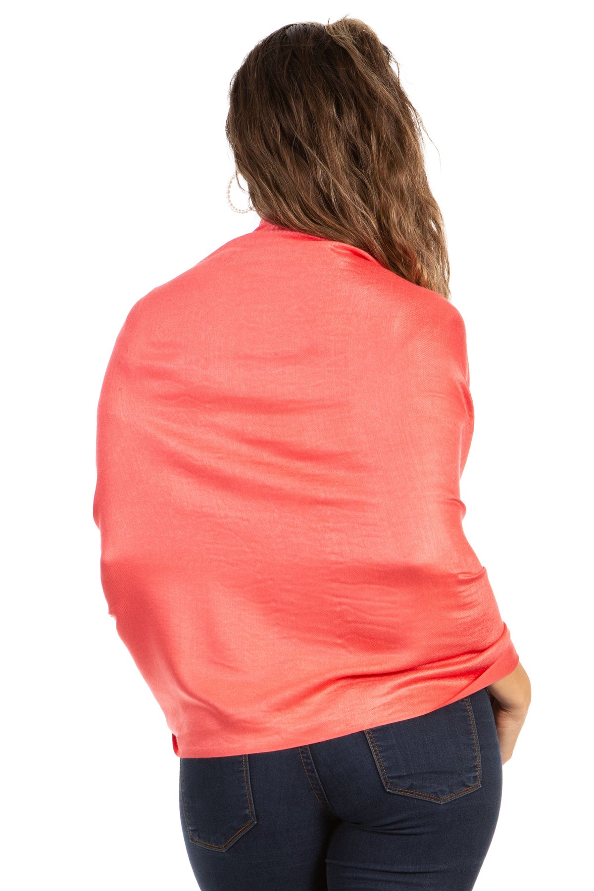 Sakkas Bamboo Rayon Pashmina Shawl Wrap — 78" × 28" Oversized Stole