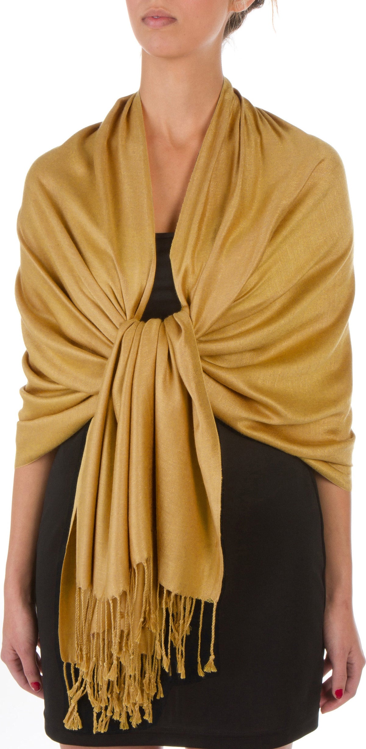 Sakkas Bamboo Rayon Pashmina Shawl Wrap — 78" × 28" Oversized Stole