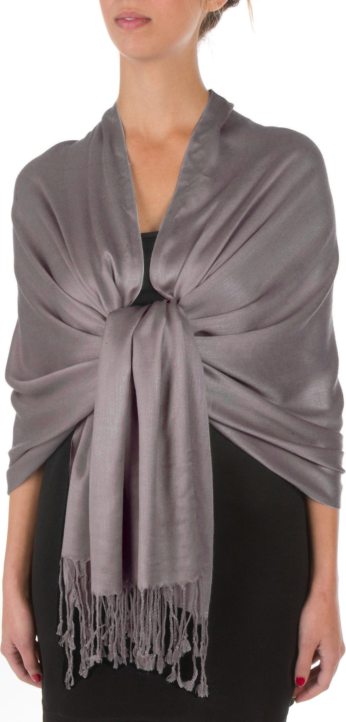 Sakkas Bamboo Rayon Pashmina Shawl Wrap — 78" × 28" Oversized Stole