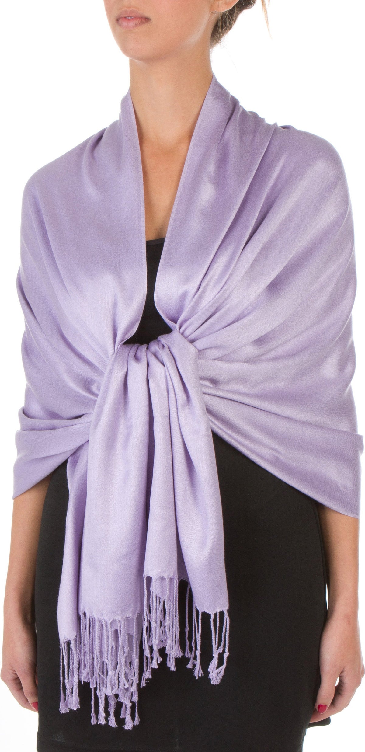 Sakkas Bamboo Rayon Pashmina Shawl Wrap — 78" × 28" Oversized Stole