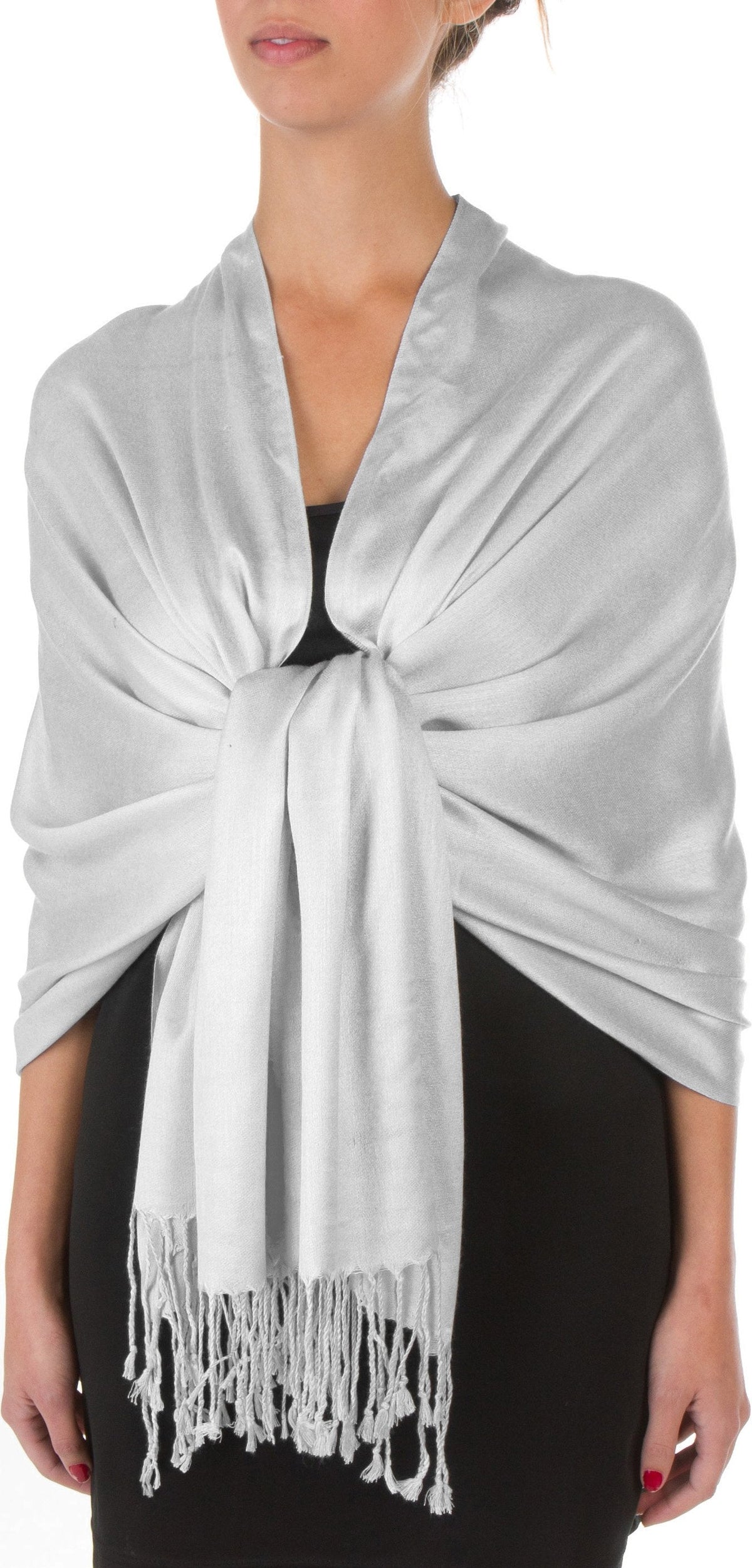Sakkas Bamboo Rayon Pashmina Shawl Wrap — 78" × 28" Oversized Stole