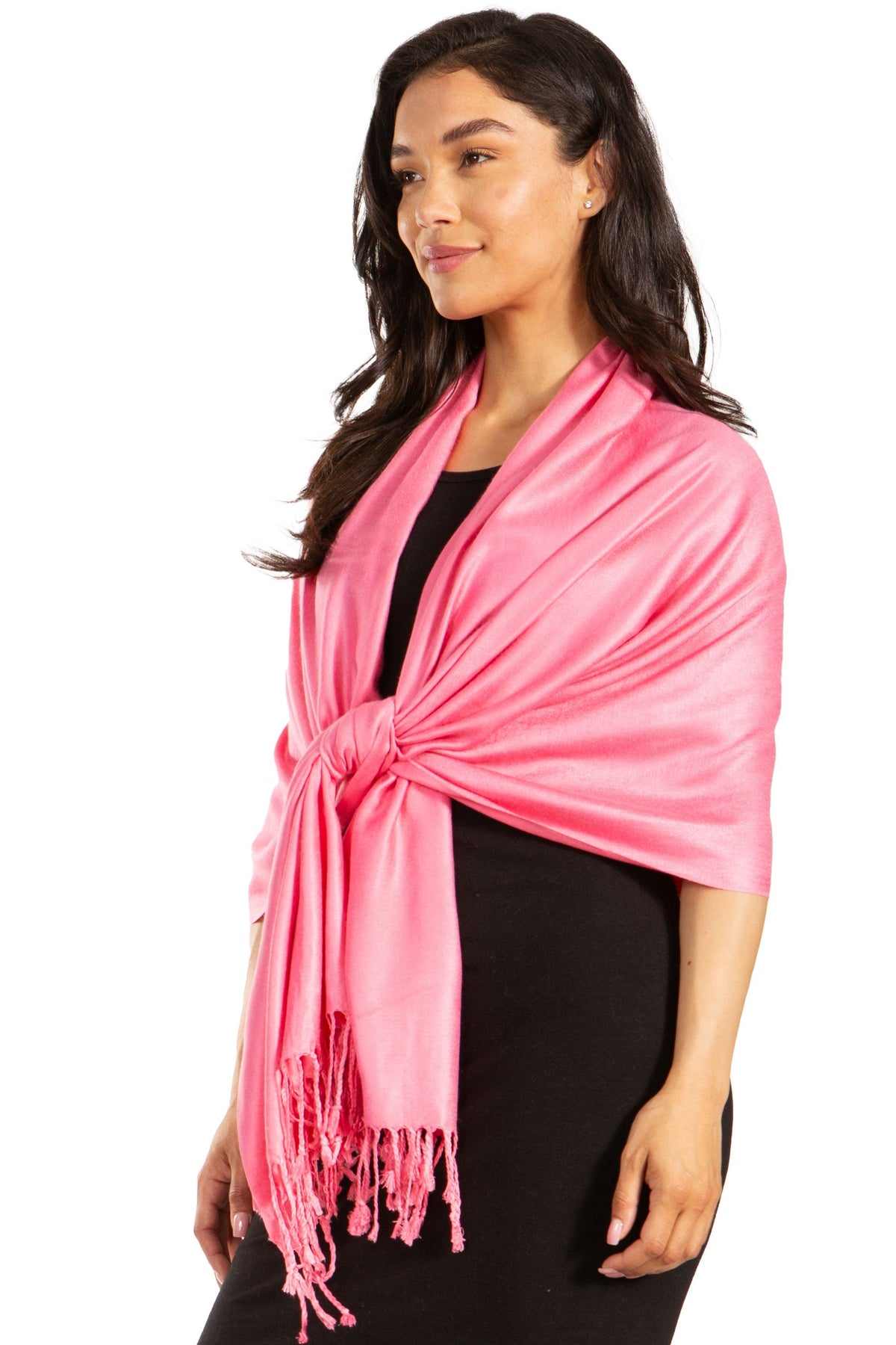 Sakkas Bamboo Rayon Pashmina Shawl Wrap — 78" × 28" Oversized Stole