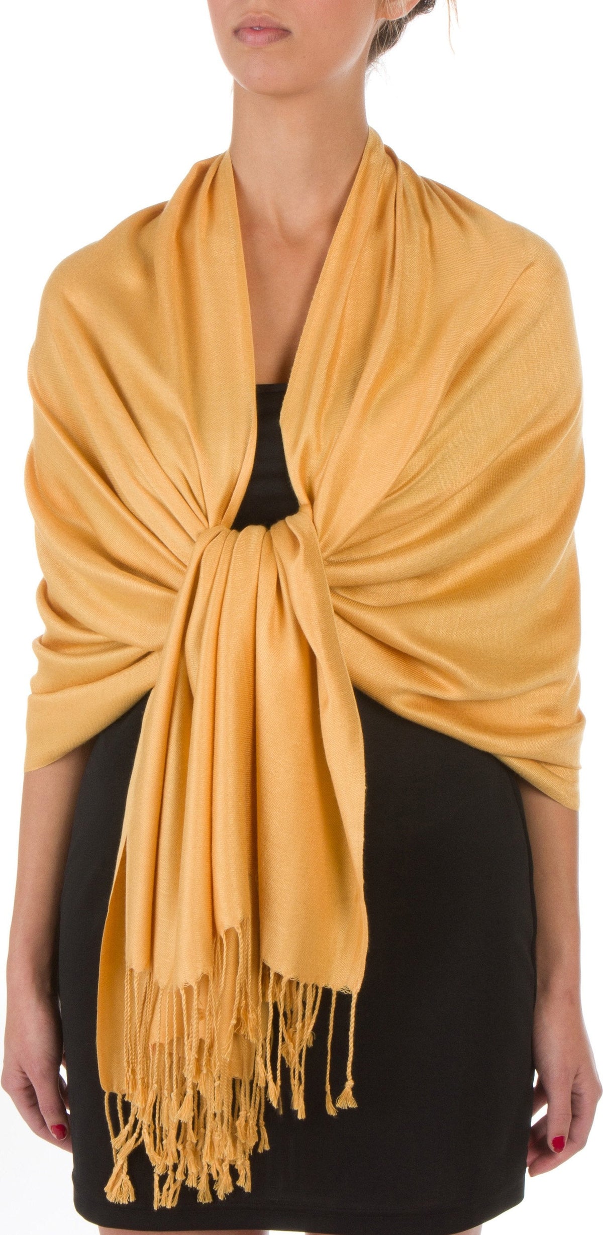 Sakkas Bamboo Rayon Pashmina Shawl Wrap — 78" × 28" Oversized Stole