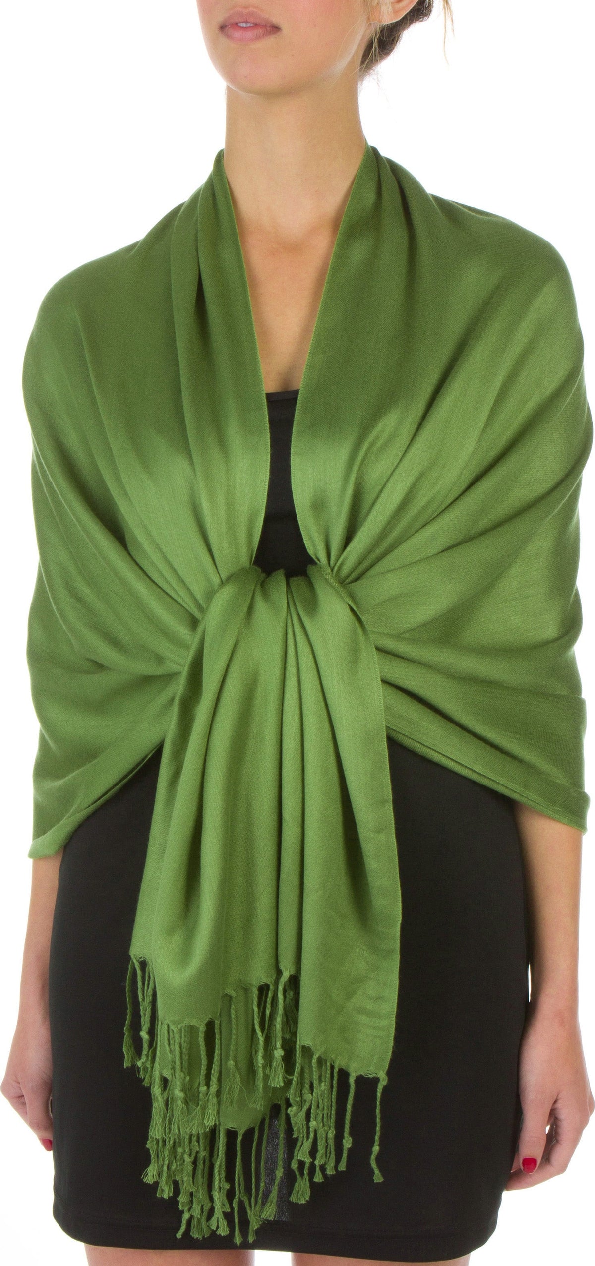 Sakkas Bamboo Rayon Pashmina Shawl Wrap — 78" × 28" Oversized Stole