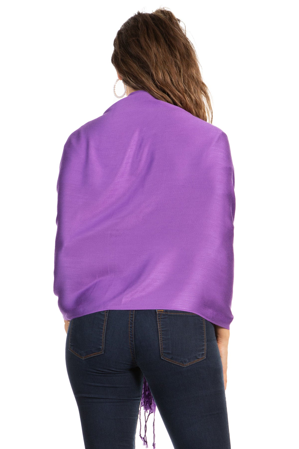 Sakkas Bamboo Rayon Pashmina Shawl Wrap — 78" × 28" Oversized Stole