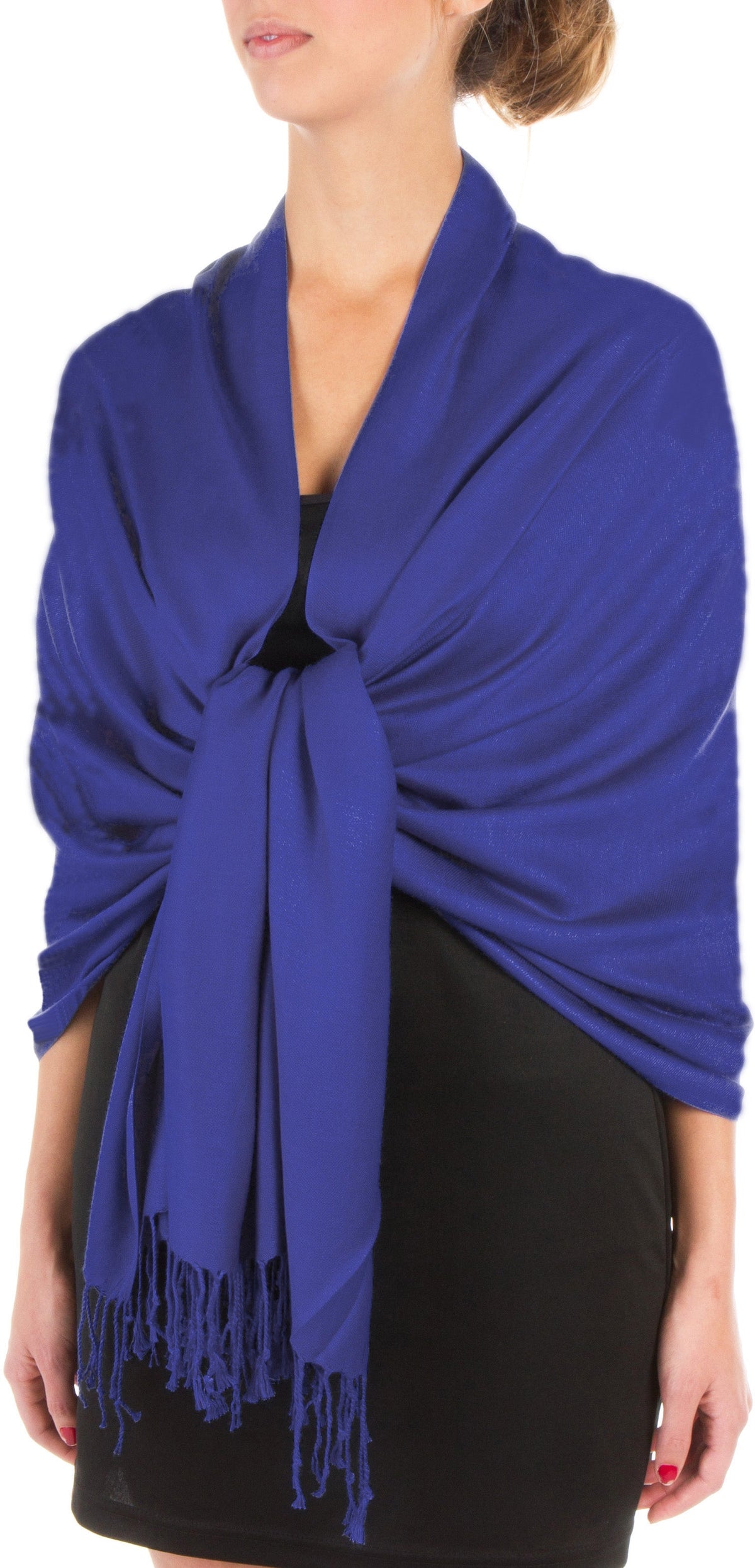 Sakkas Bamboo Rayon Pashmina Shawl Wrap — 78" × 28" Oversized Stole