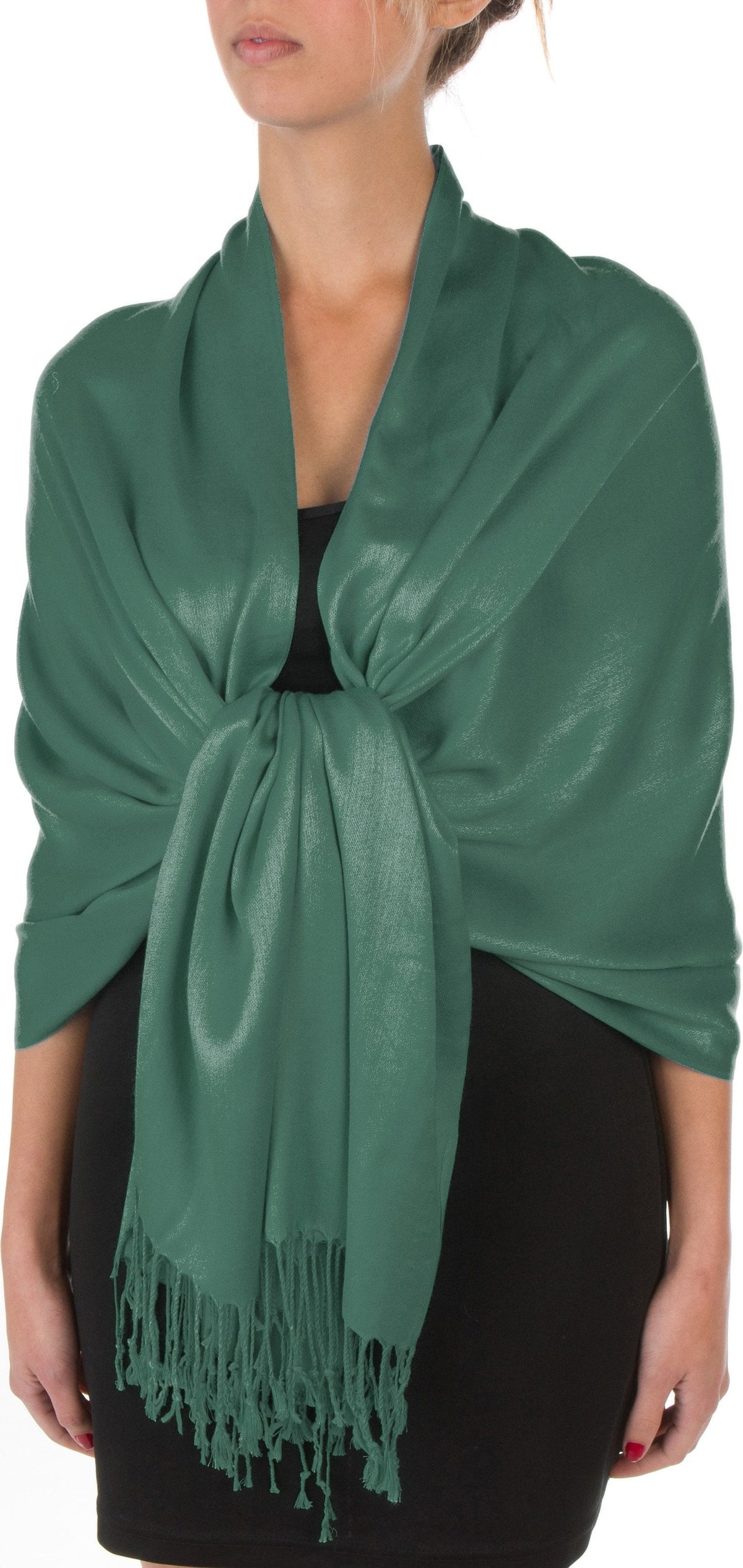 Sakkas Bamboo Rayon Pashmina Shawl Wrap — 78" × 28" Oversized Stole
