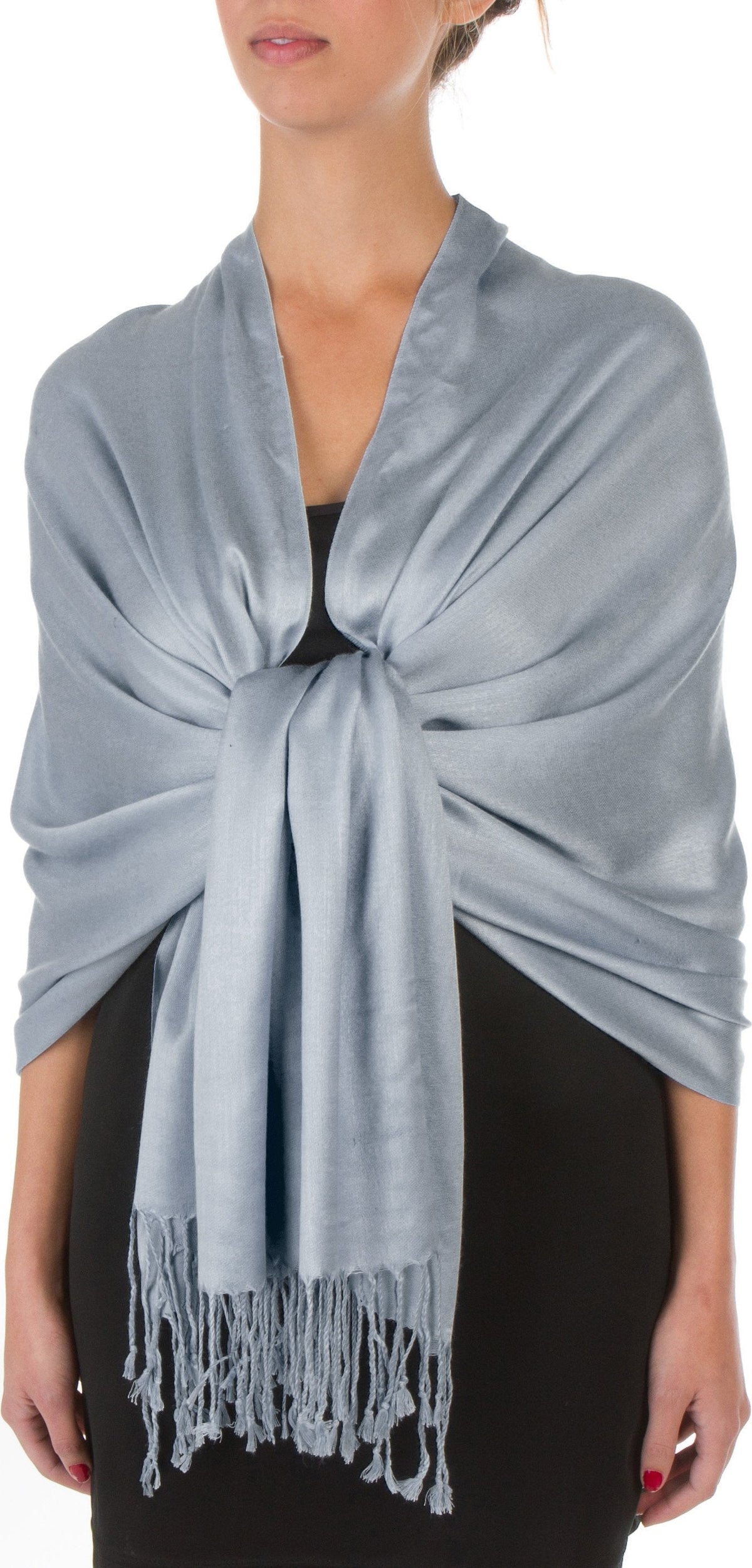 Sakkas Bamboo Rayon Pashmina Shawl Wrap — 78" × 28" Oversized Stole