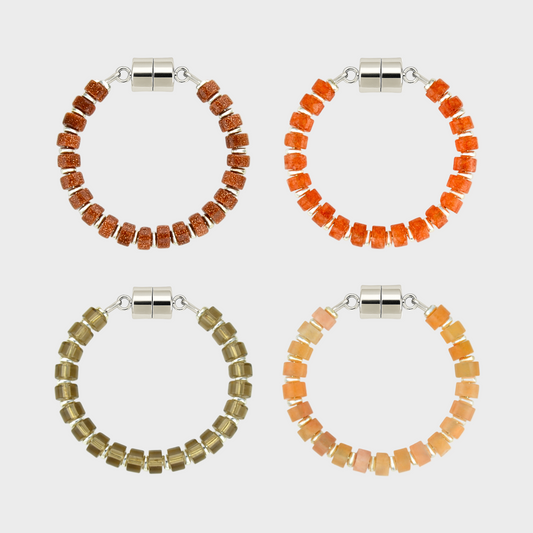 Autumn Ember Wine Charms Set