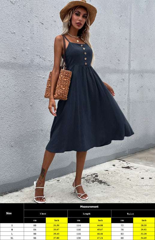 Easy Breezy Cotton Linen Dress