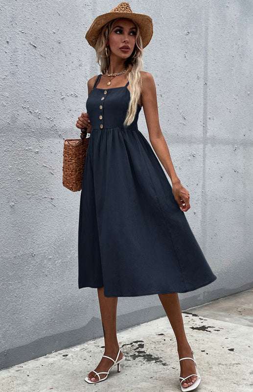 Easy Breezy Cotton Linen Dress