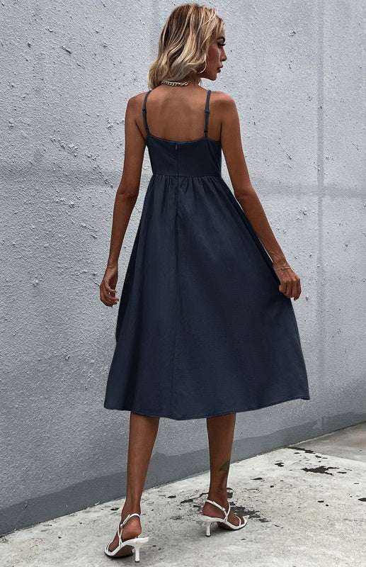 Easy Breezy Cotton Linen Dress