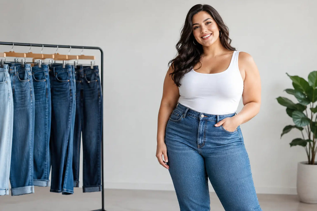 A Guide to Plus Size Denim That Fits and Celebrates