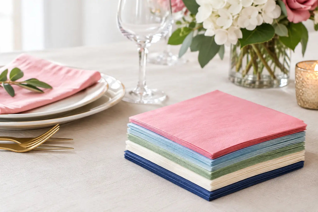 Choosing Party Napkins for a Polished Table
