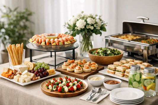 Buffet Table Setup That Looks Styled, Not Stressed