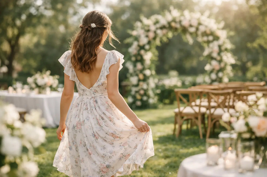 Best Dresses for Garden Weddings That Feel Effortless