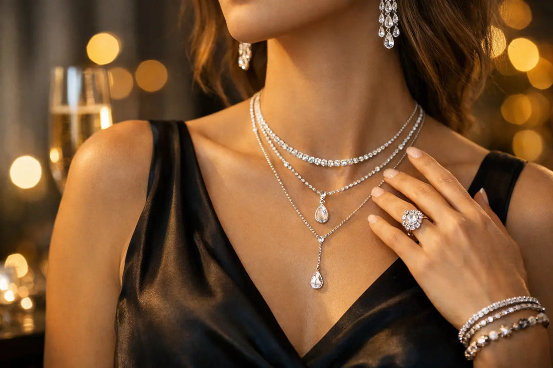 How to Layer Evening Jewelry for Every Party