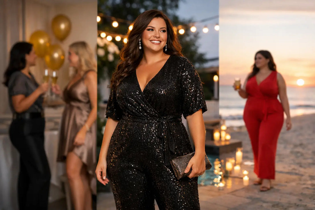 Best Plus Size Jumpsuits for Every Party Plan