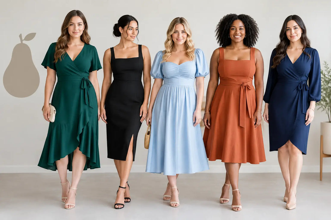 Which Dress Suits Pear Shapes? 7 Flattering Fits