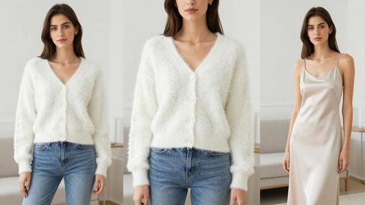 How To Style A Fuzzy Cardigan: 7 Outfit Formulas From Casual To Dressy