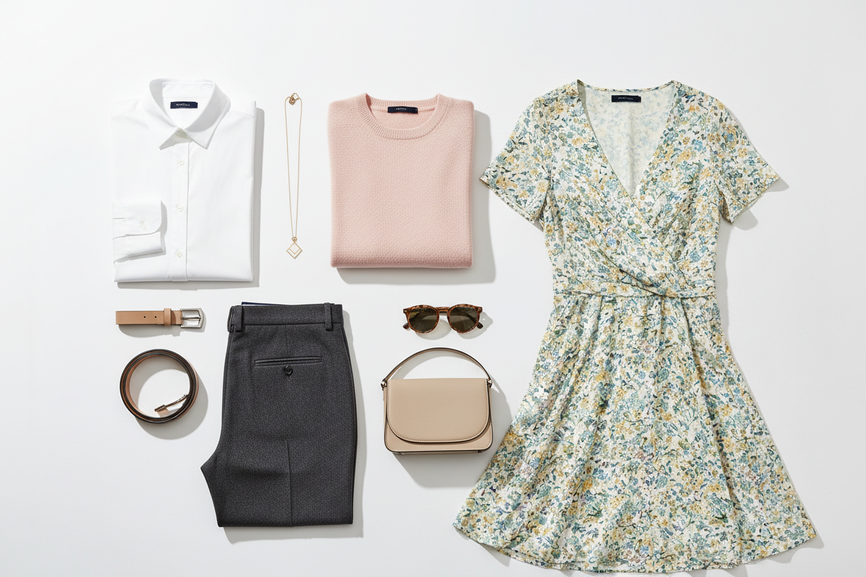 Recommended clothing and accessories.  Chosen by our staff.