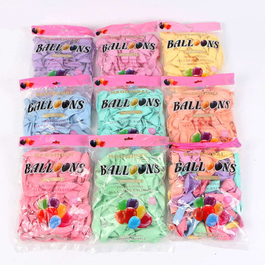 Candy Color Latex Balloons Party Decoration