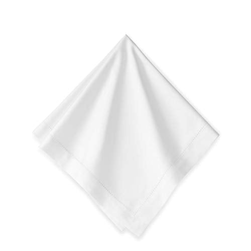 Fennco Styles Hemstitch Border Linen-Cotton Table Linens