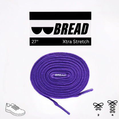 Cosmic Purple Shoe Laces from Bread