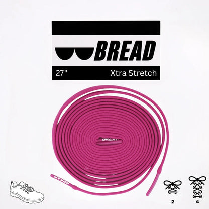 Pretty Pink Shoe Laces from Bread