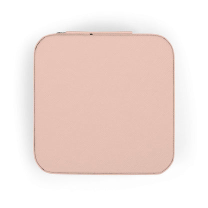Pink pouch on a white background