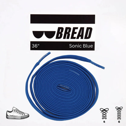 Sonic Blue Shoe Laces from Bread
