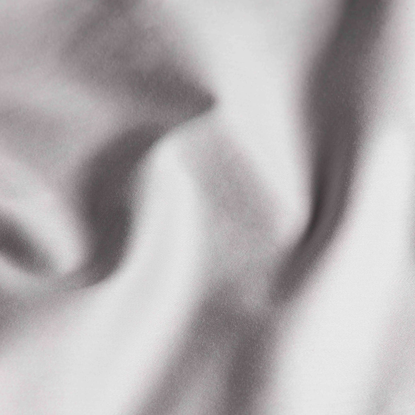 Close-up of gray fabric with folds