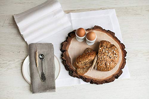 Fennco Styles Hemstitch Border Linen-Cotton Table Linens