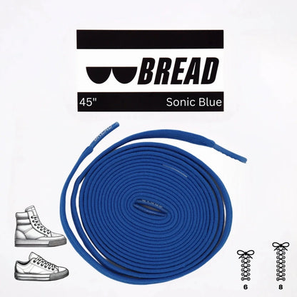 Sonic Blue Shoe Laces from Bread