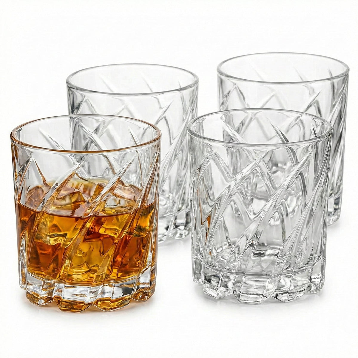 Set of 4 highball glasses