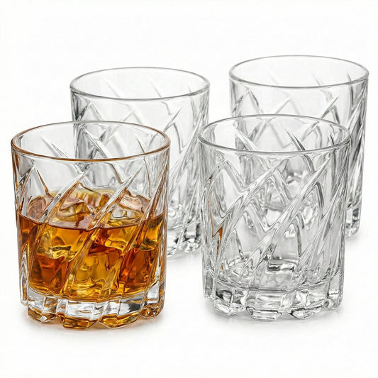 Set of 4 highball glasses