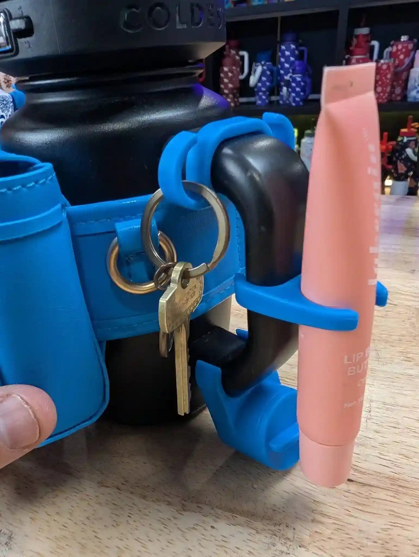 COLDEST Water Bottle with Mini Backpack, Squeeze Holder, Key Hanger, Mint Box