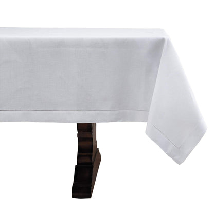 Fennco Styles Hemstitch Border Linen-Cotton Table Linens