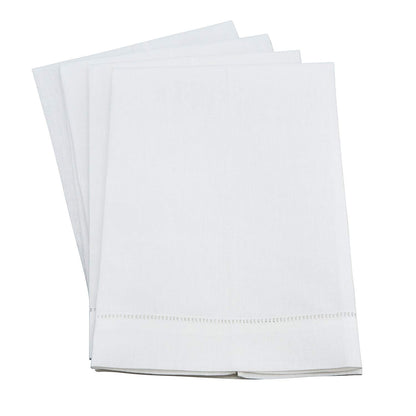 Fennco Styles Hemstitch Border Linen-Cotton Table Linens