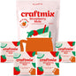 Craftmix Variety Pack, Makes 12 Drinks, Skinny Cocktail Mixers, Mocktails Non-Alcoholic Drinks - Made With Real Fruit - Vegan Low-Carb, Low-Sugar, Non-GMO, Dairy Free, Gluten Free, Easy to Mix