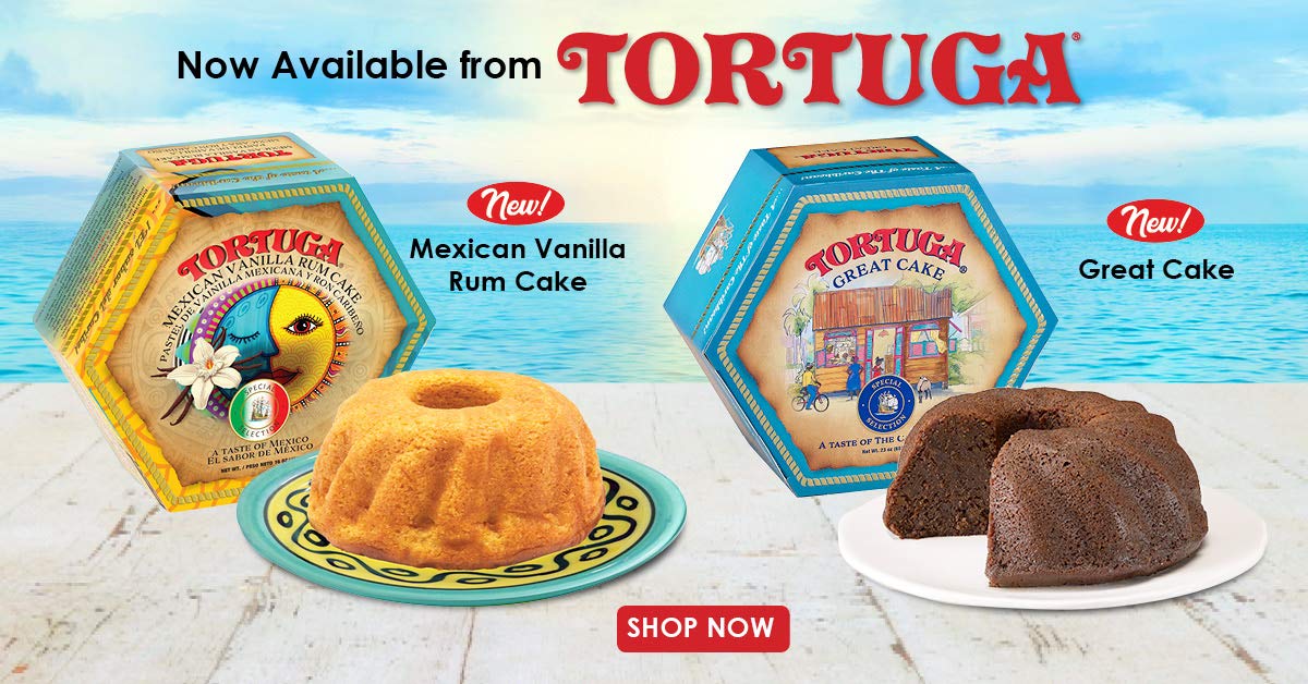 TORTUGA Provenance Rum Cake Variety Pack – 4 oz. - 6 Pack - The Perfect Premium Gourmet Gift for Stocking Stuffers, Gift Baskets, and Christmas Gifts - Great Mini Cakes for Delivery