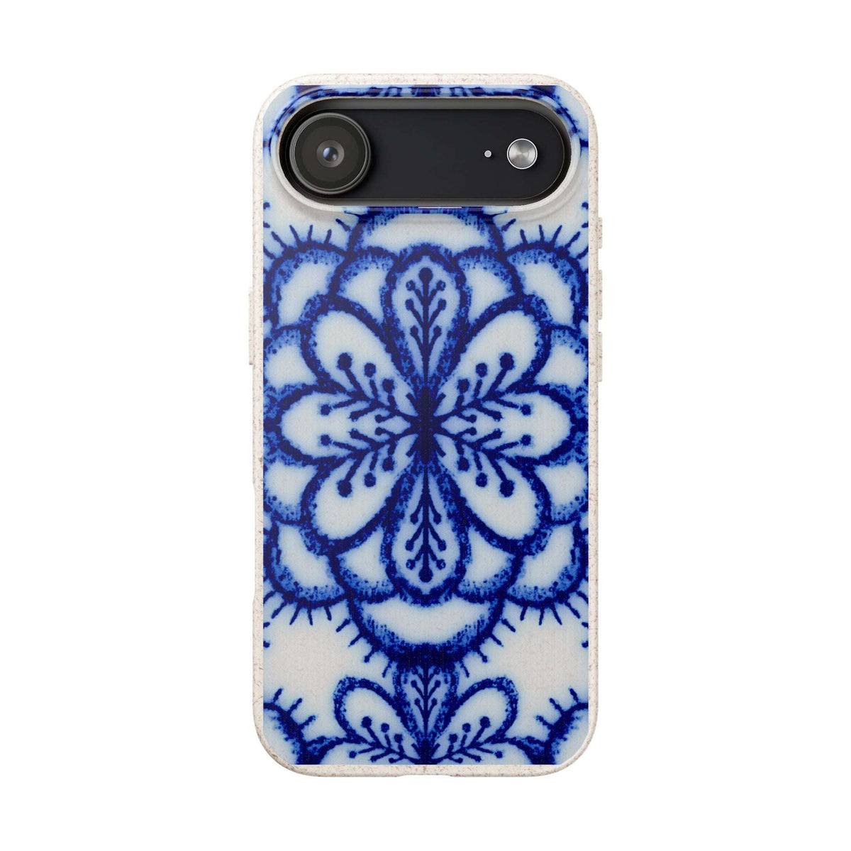 blue floral phone case